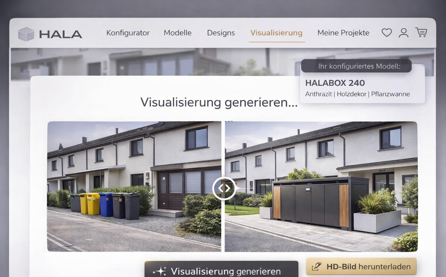 HALABOX Großraumlösung