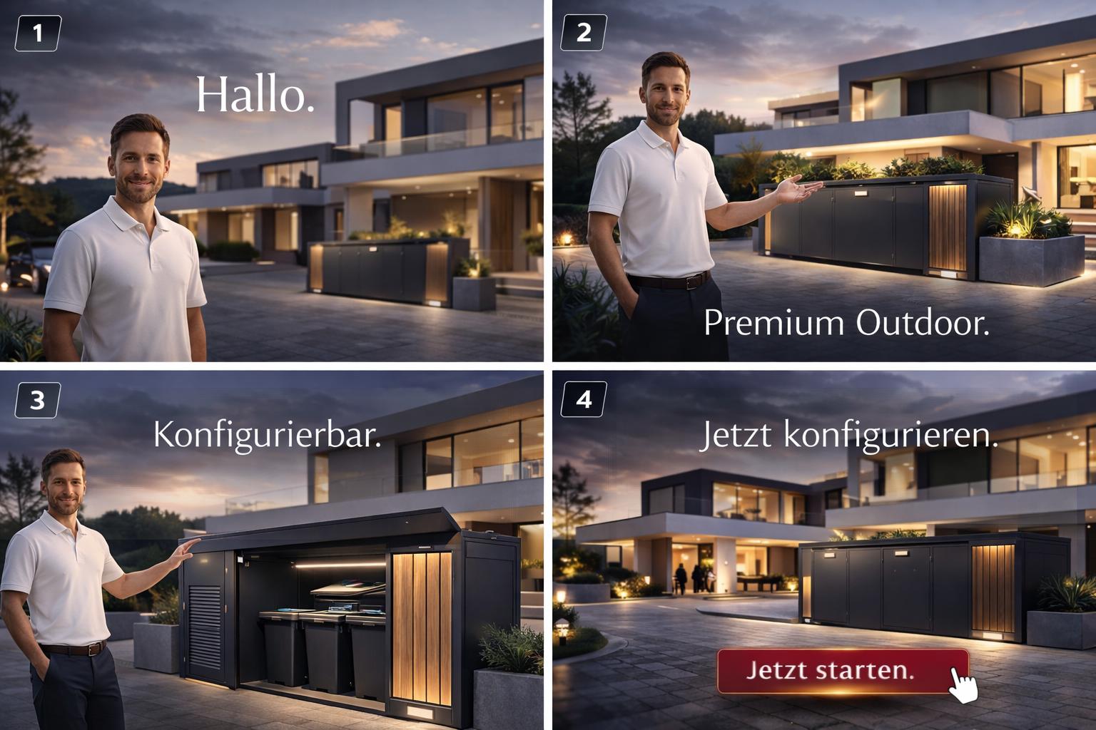 HALABOX hochwertiger Außenbereich