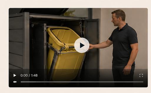 HALABOX Innenmechanismus im Einsatz
