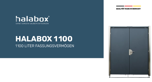 Produktdatenblatt HALABOX 1100