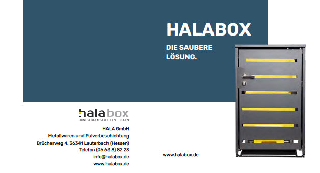 HALABOX Streuflyer