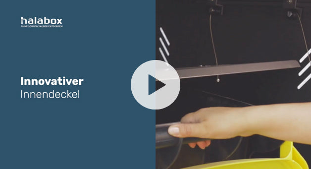 HALABOX Innovativer Innendeckel
