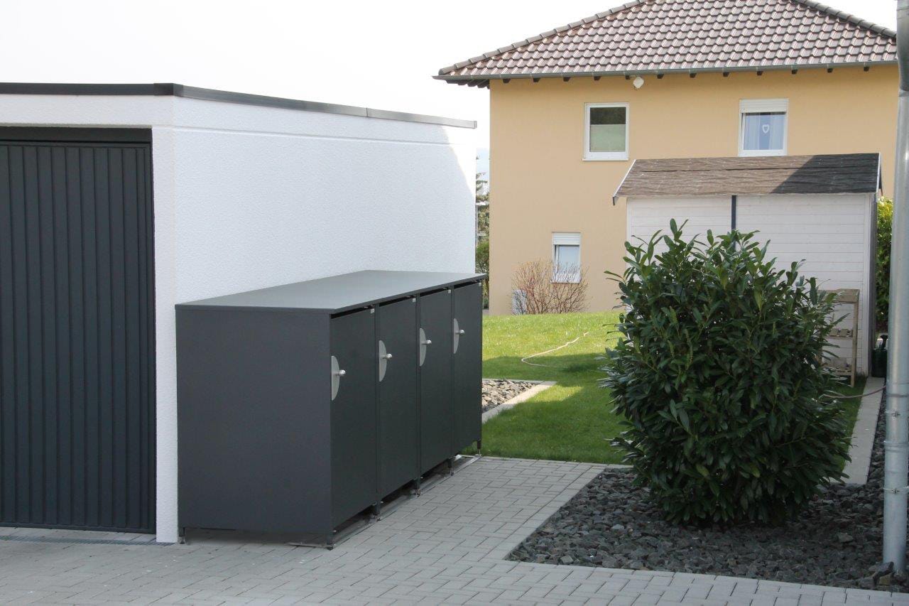 Private HALABOX Referenzanlage an einem Wohnhaus